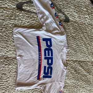 Cropped Pepsi tee